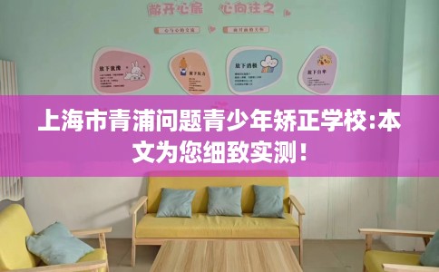 上海市青浦问题青少年矫正学校:本文为您细致实测! 上海市青浦问题青少年矫正学校:本文为您细致实测!