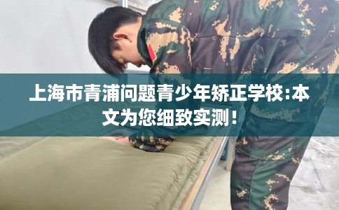 上海市青浦问题青少年矫正学校:本文为您细致实测！