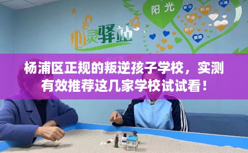杨浦区正规的叛逆孩子学校,实测有效推荐这几家学校试试看! 杨浦区正规的叛逆孩子学校,实测有效推荐这几家学校试试看!
