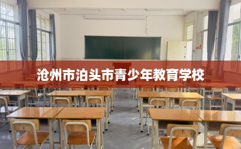 沧州市泊头市青少年教育学校