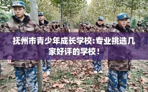 抚州市青少年成长学校:专业挑选几家好评的学校！