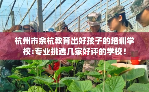 杭州市余杭教育出好孩子的培训学校:专业挑选几家好评的学校！