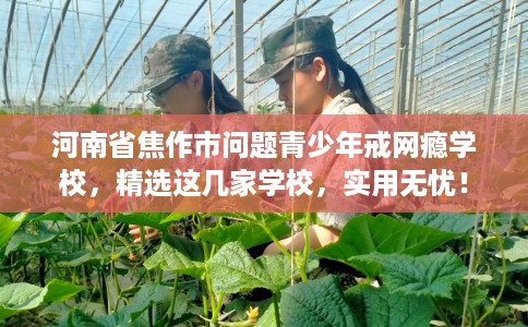 河南省焦作市问题青少年戒网瘾学校,精选这几家学校,实用无忧! 河南省焦作市问题青少年戒网瘾学校,精选这几家学校,实用无忧!