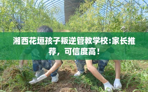 湘西花垣孩子叛逆管教学校:家长推荐，可信度高！