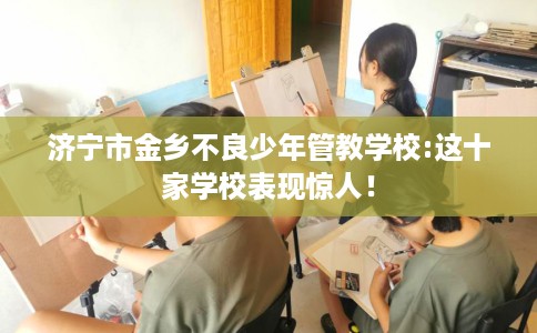 济宁市金乡不良少年管教学校:这十家学校表现惊人！