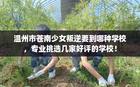温州市苍南少女叛逆要到哪种学校，专业挑选几家好评的学校！