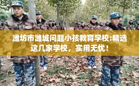 潍坊市潍城问题小孩教育学校:精选这几家学校,实用无忧! 潍坊市潍城问题小孩教育学校:精选这几家学校,实用无忧!