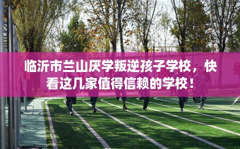 临沂市兰山厌学叛逆孩子学校，快看这几家值得信赖的学校！