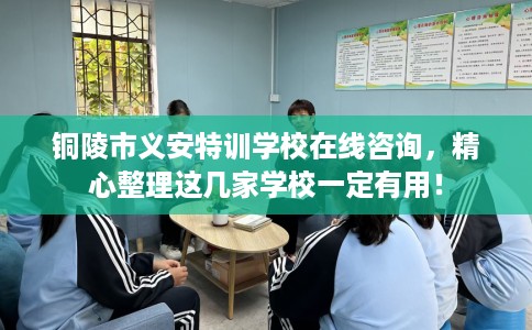 铜陵市义安特训学校在线咨询，精心整理这几家学校一定有用！
