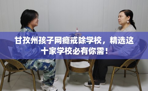 甘孜州孩子网瘾戒除学校，精选这十家学校必有你需！