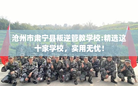 沧州市肃宁县叛逆管教学校:精选这十家学校，实用无忧！