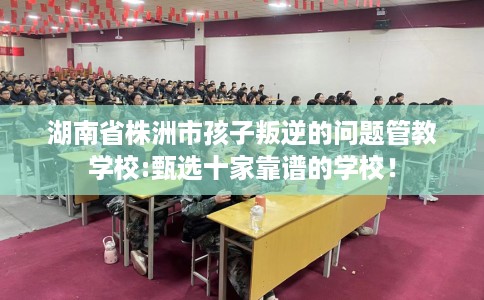 湖南省株洲市孩子叛逆的问题管教学校:甄选十家靠谱的学校！