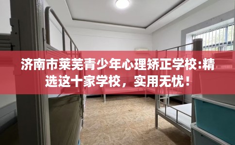 济南市莱芜青少年心理矫正学校:精选这十家学校，实用无忧！