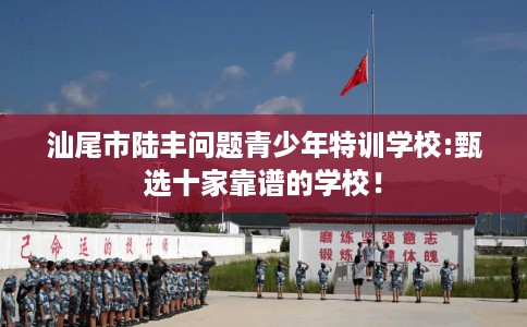 汕尾市陆丰问题青少年特训学校:甄选十家靠谱的学校！