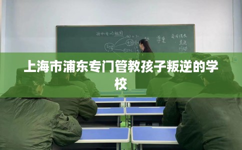 上海市浦东专门管教孩子叛逆的学校
