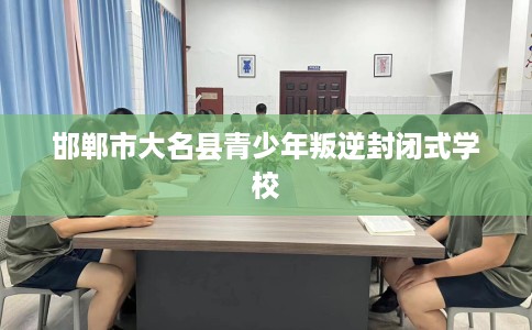 邯郸市大名县青少年叛逆封闭式学校 邯郸市大名县青少年叛逆封闭式学校