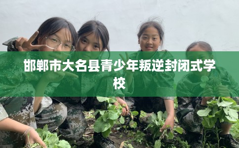 邯郸市大名县青少年叛逆封闭式学校