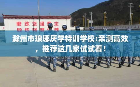 滁州市琅琊厌学特训学校:亲测高效，推荐这几家试试看！