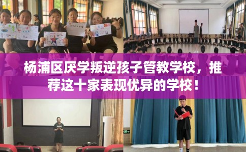 杨浦区厌学叛逆孩子管教学校,推荐这十家表现优异的学校! 杨浦区厌学叛逆孩子管教学校,推荐这十家表现优异的学校!