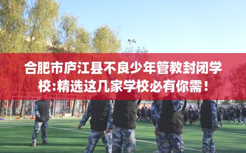 合肥市庐江县不良少年管教封闭学校:精选这几家学校必有你需！