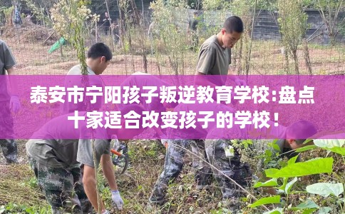 泰安市宁阳孩子叛逆教育学校:盘点十家适合改变孩子的学校！