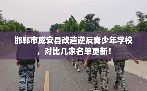 邯郸市成安县改造逆反青少年学校，对比几家名单更新！