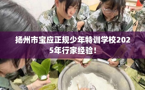 扬州市宝应正规少年特训学校2025年行家经验! 扬州市宝应正规少年特训学校2025年行家经验!