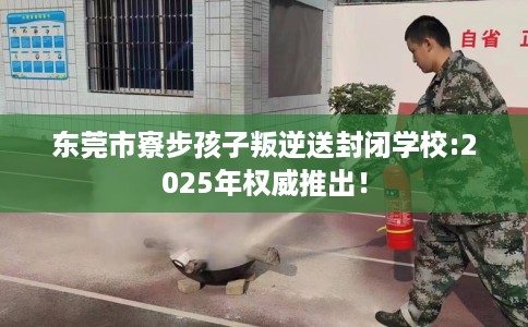 东莞市寮步孩子叛逆送封闭学校:2025年权威推出! 东莞市寮步孩子叛逆送封闭学校:2025年权威推出!