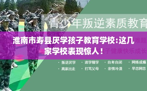 淮南市寿县厌学孩子教育学校:这几家学校表现惊人! 淮南市寿县厌学孩子教育学校:这几家学校表现惊人!
