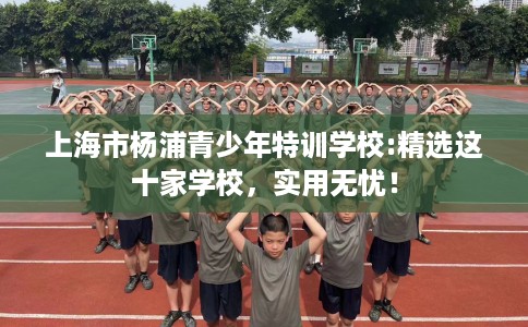 上海市杨浦青少年特训学校:精选这十家学校，实用无忧！