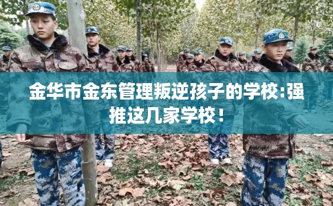 金华市金东管理叛逆孩子的学校:强推这几家学校！
