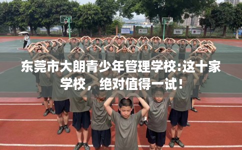 东莞市大朗青少年管理学校:这十家学校,绝对值得一试! 东莞市大朗青少年管理学校:这十家学校,绝对值得一试!