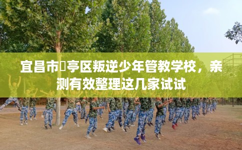 宜昌市猇亭区叛逆少年管教学校，亲测有效整理这几家试试