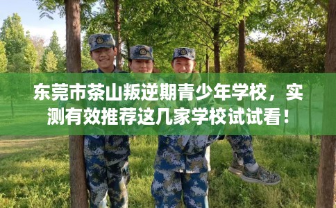 东莞市茶山叛逆期青少年学校，实测有效推荐这几家学校试试看！