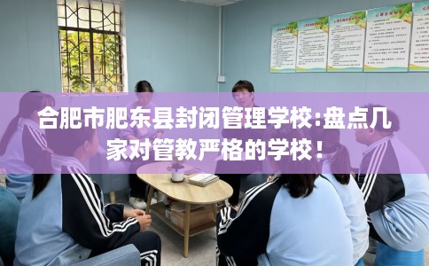 合肥市肥东县封闭管理学校:盘点几家对管教严格的学校! 合肥市肥东县封闭管理学校:盘点几家对管教严格的学校!