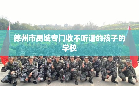 德州市禹城专门收不听话的孩子的学校