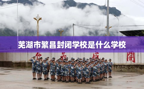 芜湖市繁昌封闭学校是什么学校