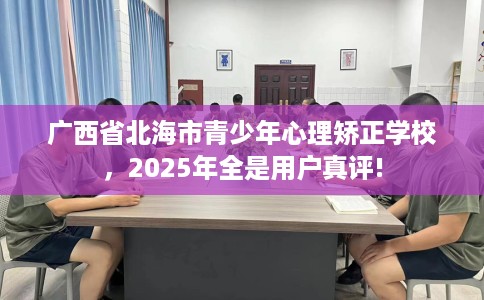 广西省北海市青少年心理矫正学校，2025年全是用户真评!