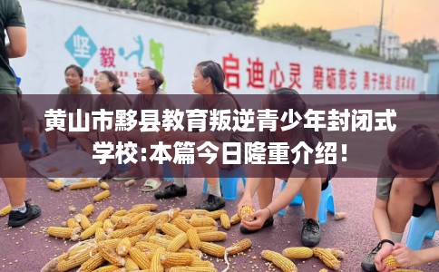 黄山市黟县教育叛逆青少年封闭式学校:本篇今日隆重介绍！