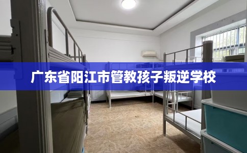 广东省阳江市管教孩子叛逆学校