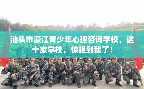 汕头市濠江青少年心理咨询学校，这十家学校，惊艳到我了！