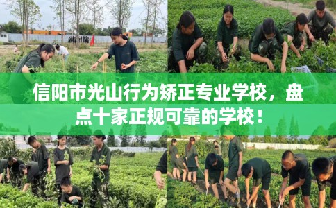 信阳市光山行为矫正专业学校,盘点十家正规可靠的学校! 信阳市光山行为矫正专业学校,盘点十家正规可靠的学校!