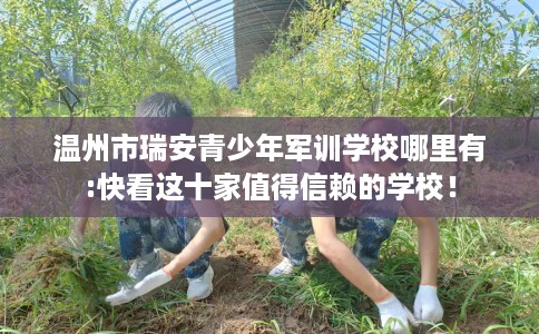 温州市瑞安青少年军训学校哪里有:快看这十家值得信赖的学校! 温州市瑞安青少年军训学校哪里有:快看这十家值得信赖的学校!