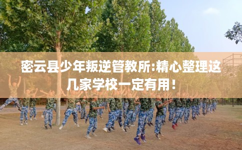 密云县少年叛逆管教所:精心整理这几家学校一定有用! 密云县少年叛逆管教所:精心整理这几家学校一定有用!