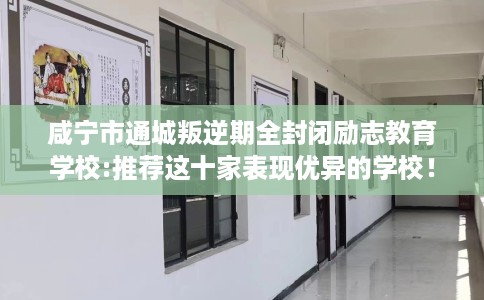 咸宁市通城叛逆期全封闭励志教育学校:推荐这十家表现优异的学校！