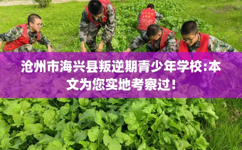 沧州市海兴县叛逆期青少年学校:本文为您实地考察过！