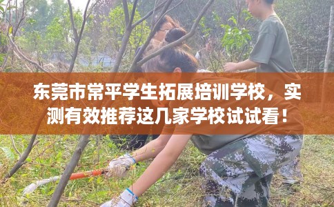 东莞市常平学生拓展培训学校,实测有效推荐这几家学校试试看! 东莞市常平学生拓展培训学校,实测有效推荐这几家学校试试看!
