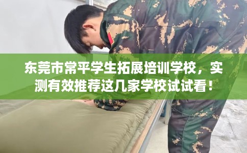 东莞市常平学生拓展培训学校，实测有效推荐这几家学校试试看！