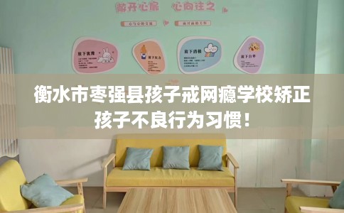 衡水市枣强县孩子戒网瘾学校矫正孩子不良行为习惯！