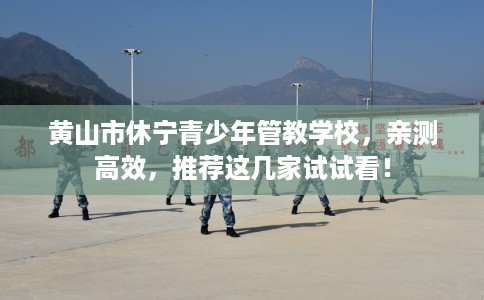 黄山市休宁青少年管教学校，亲测高效，推荐这几家试试看！